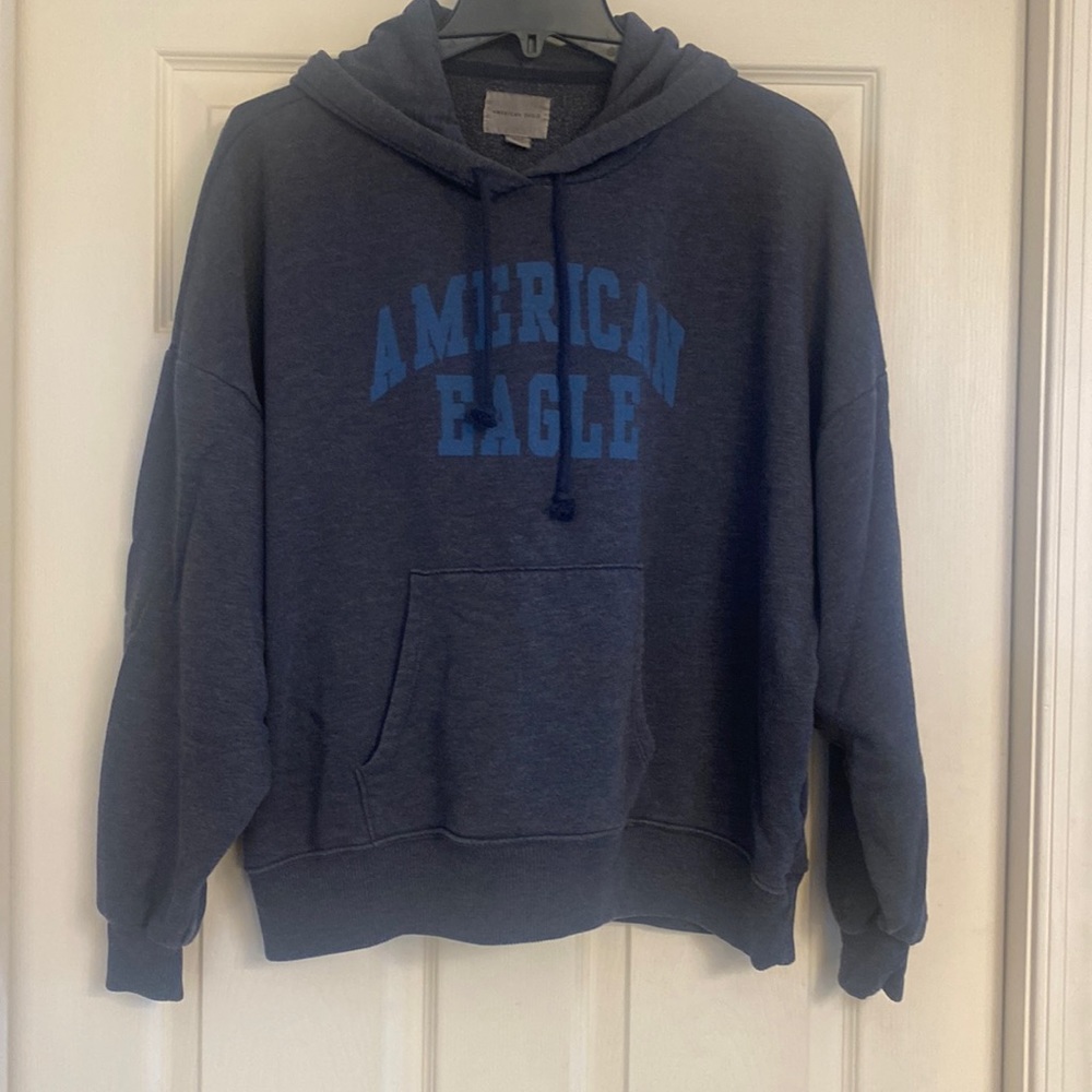 American Eagle Outfitters hoodie gray sweatshirt size small